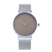 Customized OEM Watch Quartz Stainless Steel Mesh Casual Pair Watch for Couple